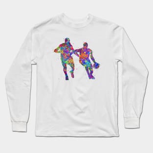 Basketball player man Long Sleeve T-Shirt